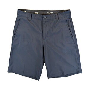 Izod Golf Shorts 30 Men's Performance Relaxed Outdoor Activewear Casual Navy